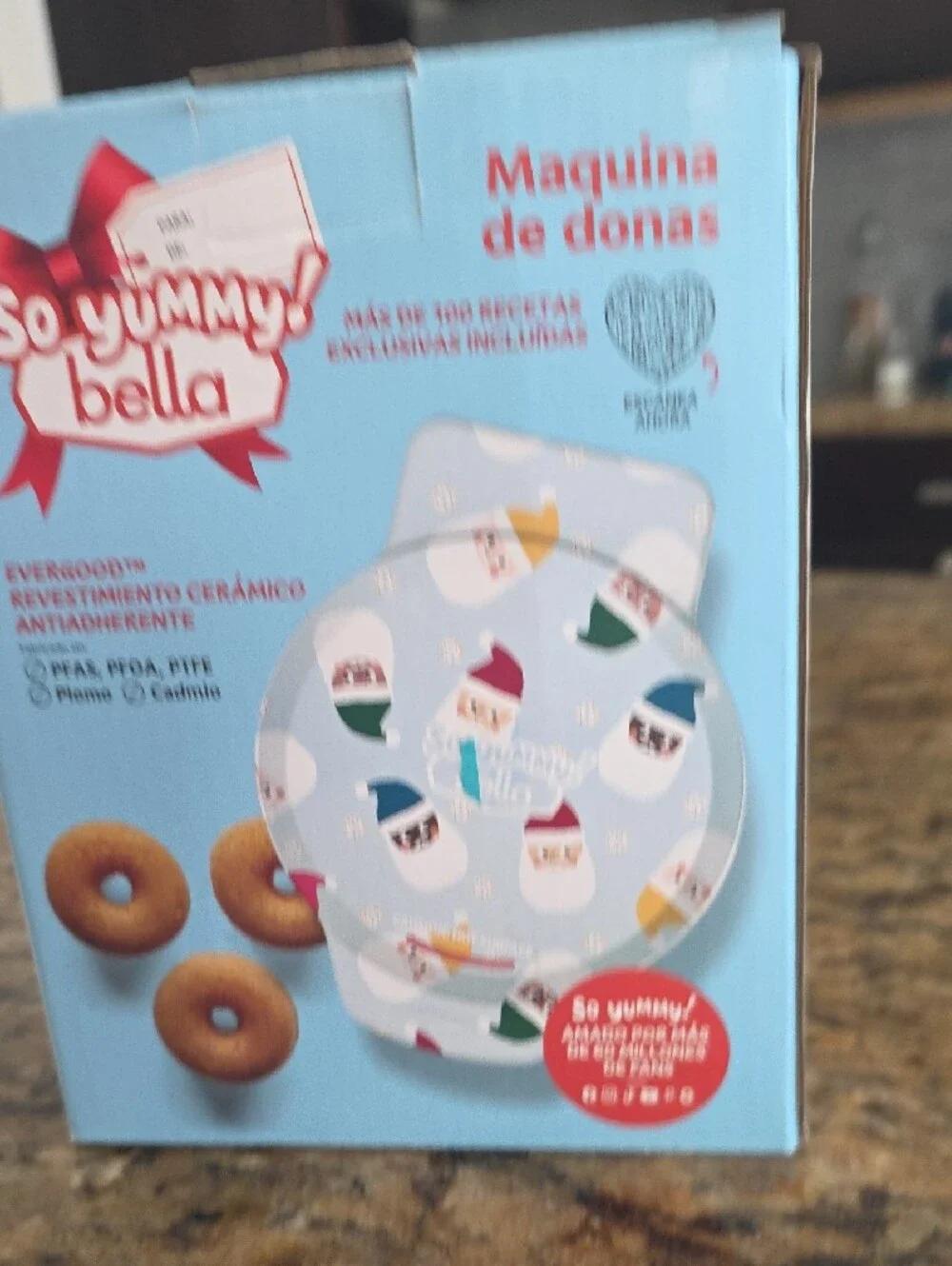 Holiday Mini Donut Maker - Light Blue